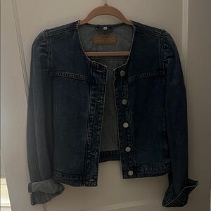 Blank NYC Dark Blue Jean Jacket